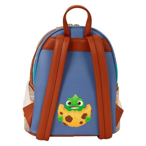 PREVENTA Loungefly Tangled Rapunzel Glow-in-the-Dark Mini-Backpack