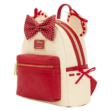 Loungefly Minnie Mouse Rock the Dots Coquette Mini-Backpack