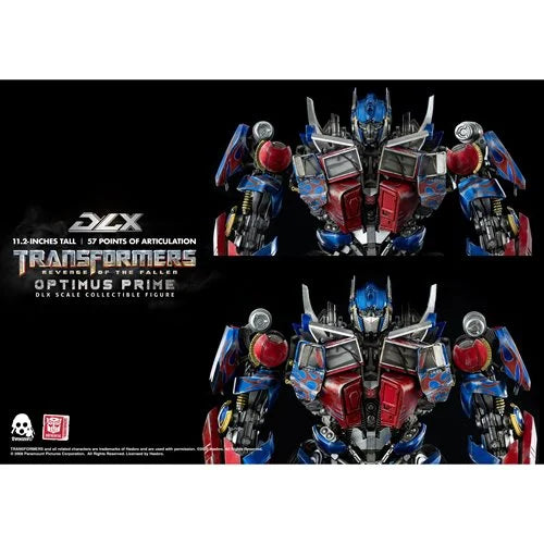 ThreeZero Transformers: Revenge of the Fallen: Optimus Prime DLX Action Figure