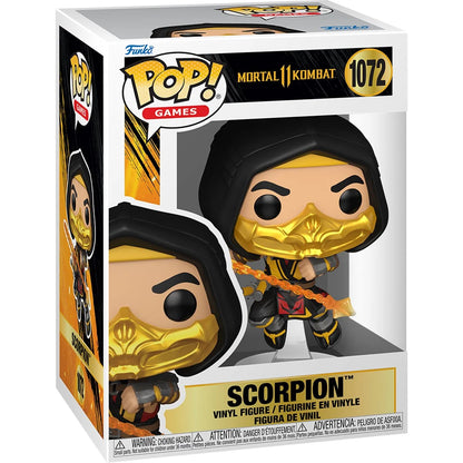 PREVENTA Funko Pop Mortal Kombat 11: Fatality Scorpion (1072)