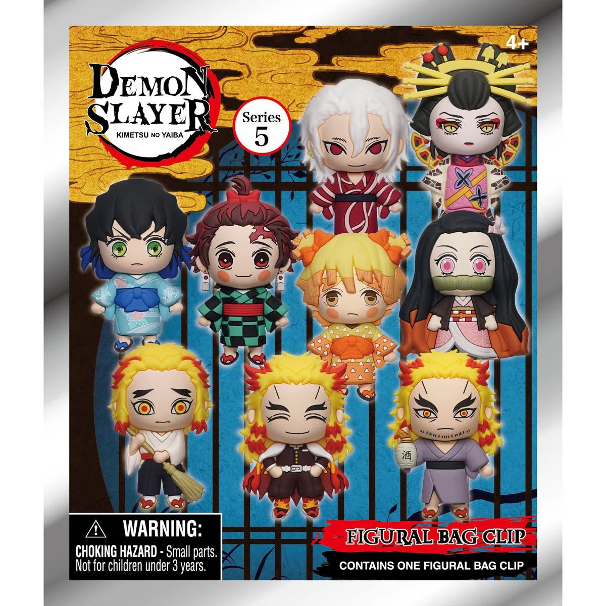 Monogram Foam Bag Clip: Demon Slayer Serie 5