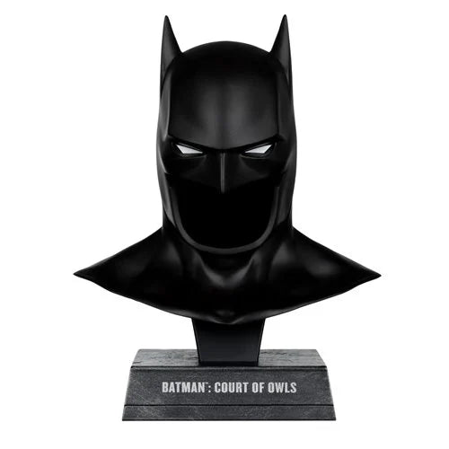 PREVENTA McFarlane Toys Dc Direct Prop Replica Batman Court Of Owls: Batman Cowl 1:3 Scale