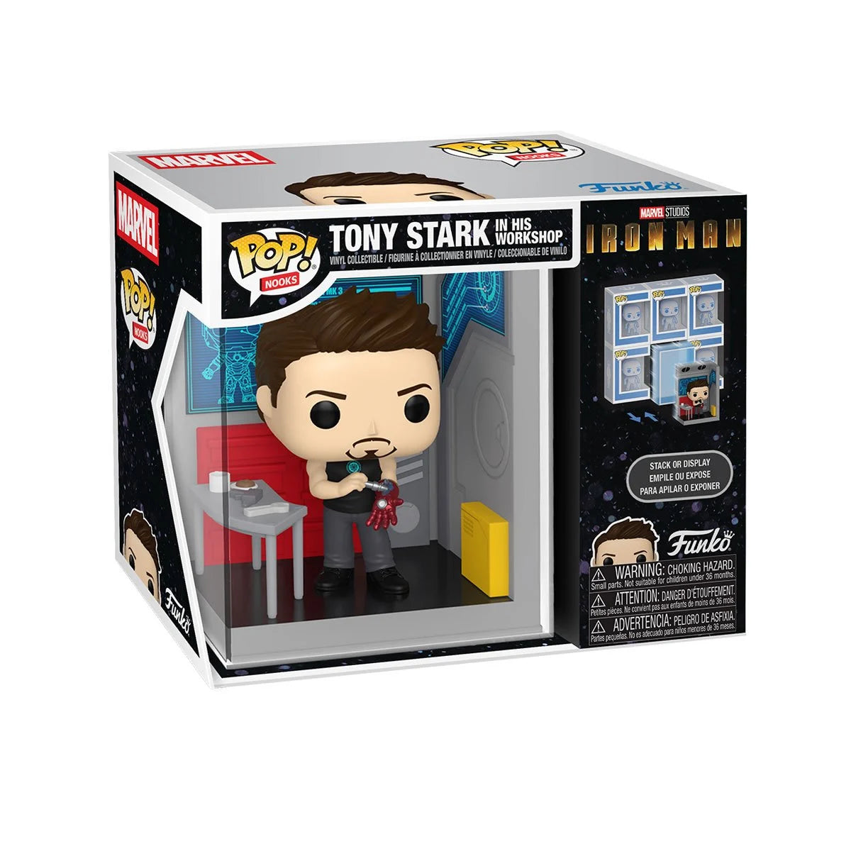 Funko Pop Nook Marvel Iron Man: Tony Stark In His Workshop