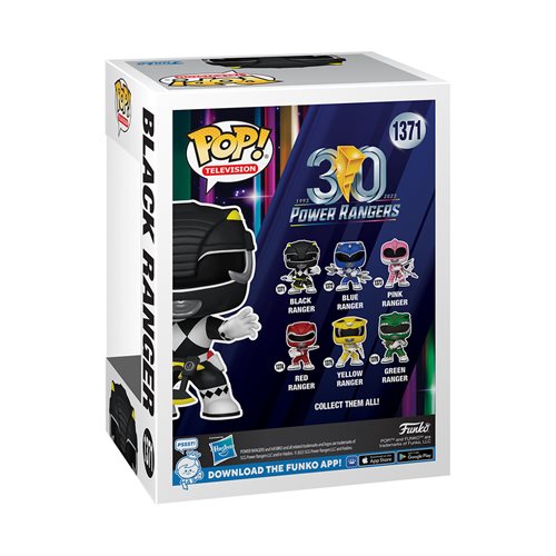 Funko Pop Power Rangers: Black Ranger (1371)