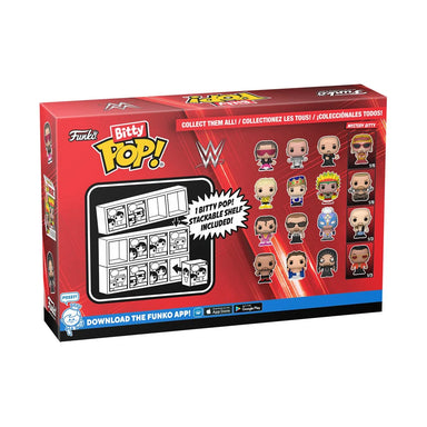 Funko Bitty Pop WWE Bret Hart 4-Pack