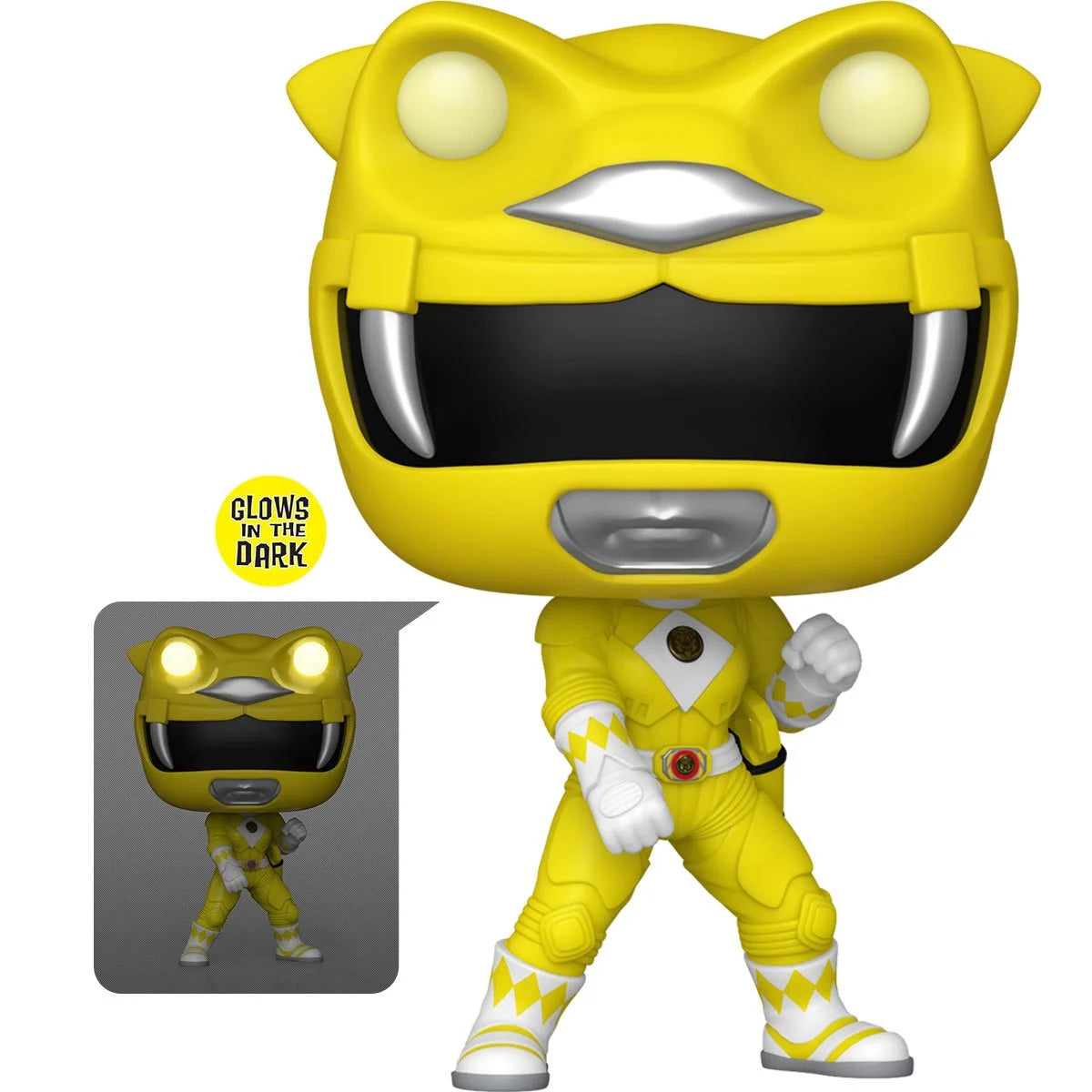 Funko Pop Mighty Morphin Power Rangers The Movie: Yellow Ranger Glow-in-the-Dark (1781)