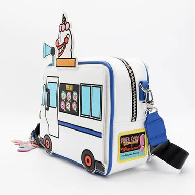 Whatever! Killer Klowns From Outer Space Jojo's Ice Cream Truck Crossbody Bag with Ray Gun Charm