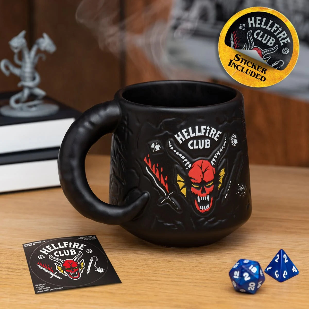 Paladone Products Stranger Things: Hellfire Club Demon Mug