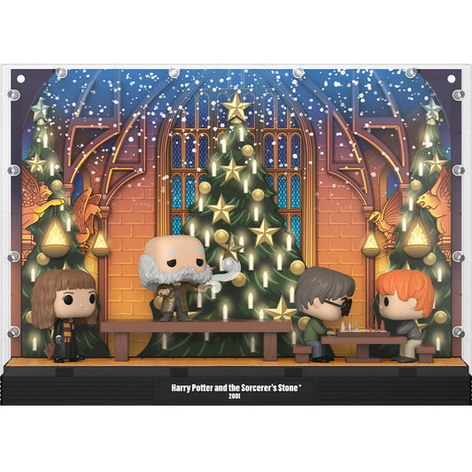 PREVENTA Funko Pop Moment Deluxe and the Sorceror's Stone: Great Hall Holiday (10)