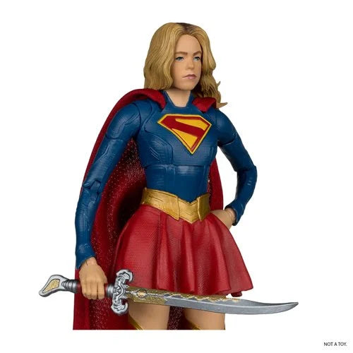 PREVENTA McFarlane DC Multiverse Deluxe Theatrical Edition Wave 4 Supergirl Movie Supergirl and Baby Krypto 7-Inch Scale Action Figure