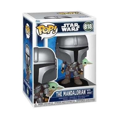 PREVENTA Funko Pop Star Wars: The Mandalorian and Grogu: Mandalorian with Grogu (818)