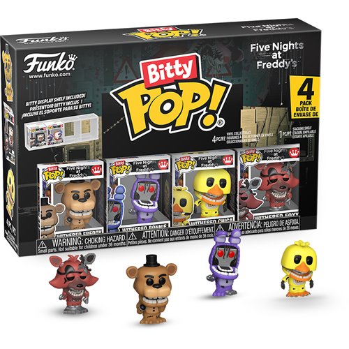 PREVENTA Funko Bitty Pop 4-Pack Five Nights At Freddy's: Withered