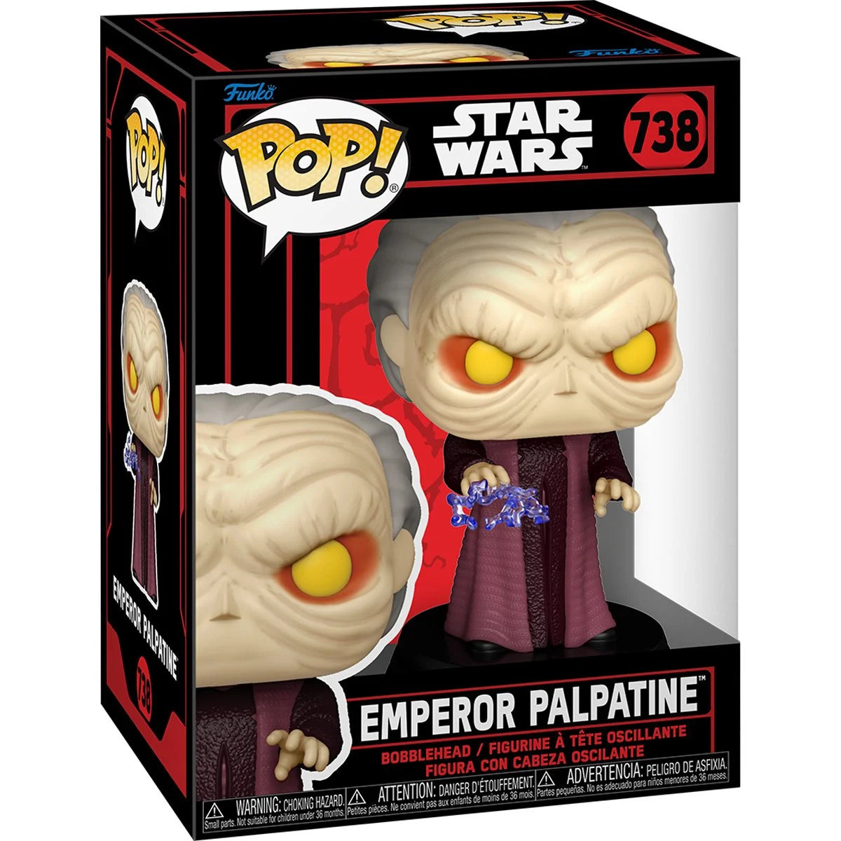 Funko Pop Star Wars Dark Side: Emperor Palpatine (738)