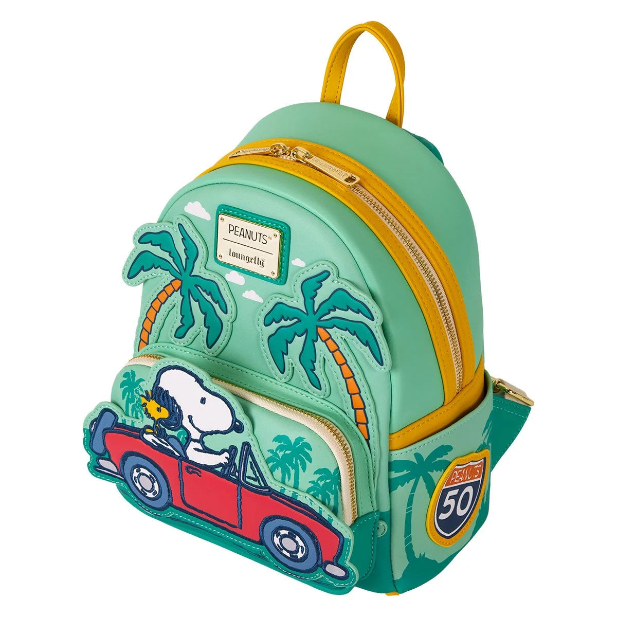 Loungefly Peanuts Snoopy Road Trip Mini-Backpack