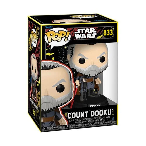 PREVENTA Funko Pop Star Wars May the Fourth: Count Dooku Retro (833)