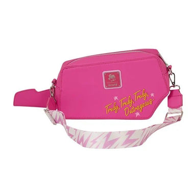 Loungefly Jem and the Holograms Figural Keytar Glow-in-the-Dark Crossbody Bag