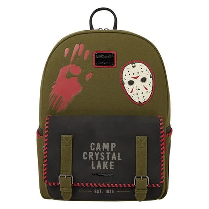 Loungefly Friday the 13th Camp Crystal Lake Full-Size Backpack