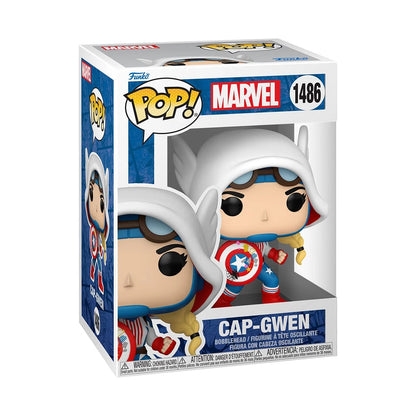 PREVENTA Funko Pop Spider-Gwen Gwenverse: Cap-Gwen (1486)