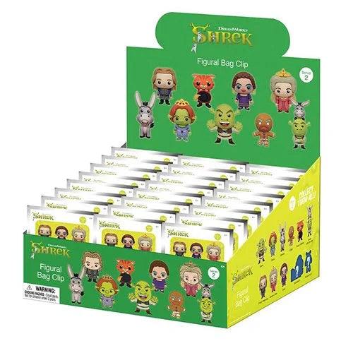 Monogram Foam Bag Clip: Shrek Series 2 - Individual Sorpresa
