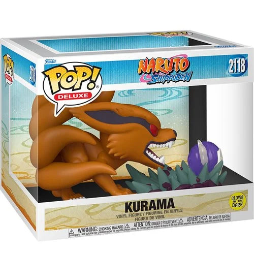 Funko Pop Deluxe Naruto Shippuden: Kurama Glow In The Dark (2118)