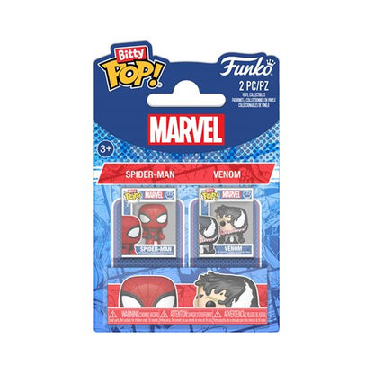 Funko Bitty Pop: Marvel Spider-Man - Spider-Man y Venom 2 Pack