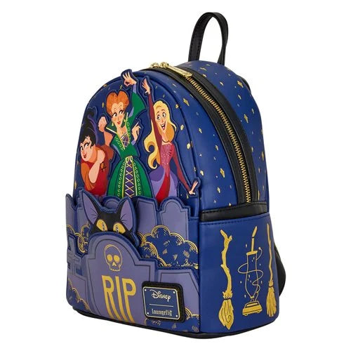 Loungefly Hocus Pocus Sanderson Sisters Graveyard Mini-Backpack