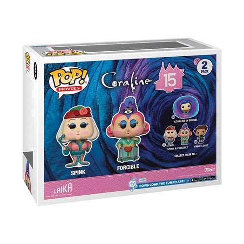 Funko Pop Deluxe Coraline 15th Anniversary: Spink and Forcible 2-Pack