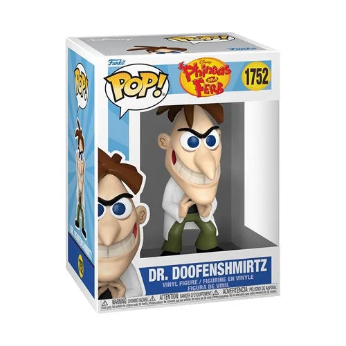 PREVENTA Funko Pop Phineas and Ferb: Dr. Doofenshmirtz (1752)