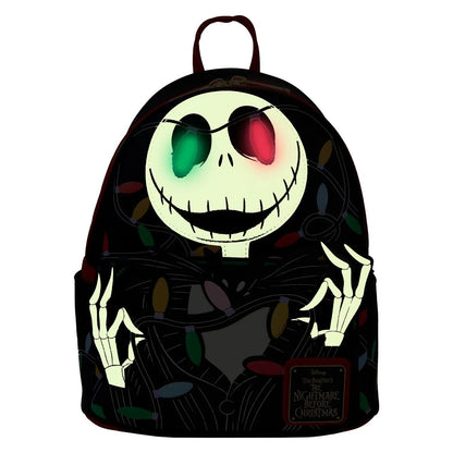 Loungefly The Nightmare Before Christmas: Smiling Jack Light-Up Mini Backpack