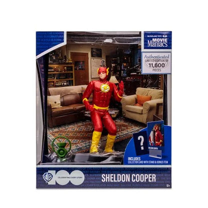 McFarlane Toys Movie Maniacs: Sheldon Cooper as The Flash