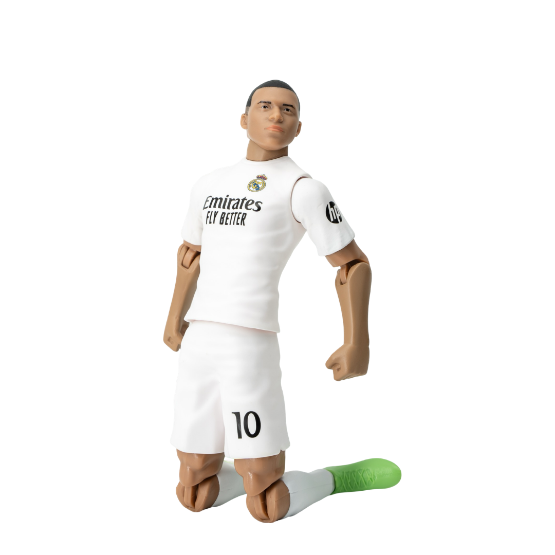 Banbo Toys Socker Real Madrid CF: Kylian Mbappé 7-Inch Action Figure