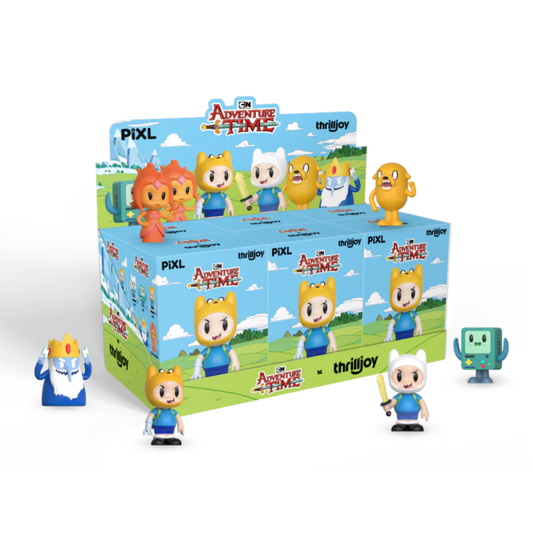 PREVENTA Thrilljoy PiXL Adventure Time: Blind Box - Caja Completa (6 Piezas)
