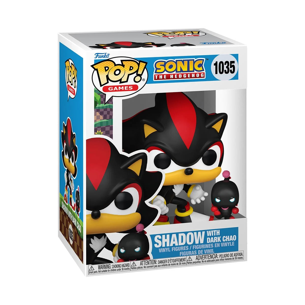 Funko Pop Sonic The Hedgehog: Shadow with Dark Chao (1035)