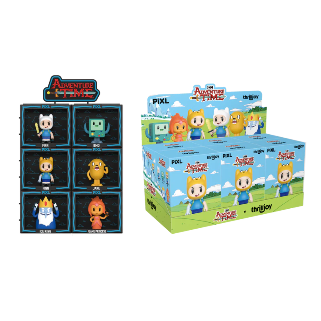 PREVENTA Thrilljoy PiXL Adventure Time: Blind Box - Caja Completa (6 Piezas)