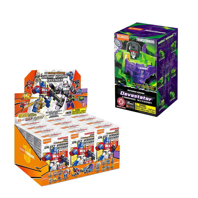 Blokees Defender Version Transformers: Devastator Kits Combining Accessory