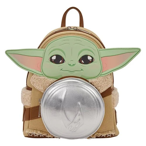 Loungefly Star Wars The Mandalorian: Grogu and Anzellan Mini-Backpack