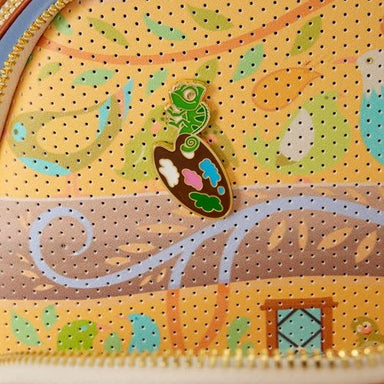 PREVENTA Loungefly Tangled Rapunzel Glow-in-the-Dark Mini-Backpack