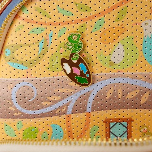 PREVENTA Loungefly Tangled Rapunzel Glow-in-the-Dark Mini-Backpack