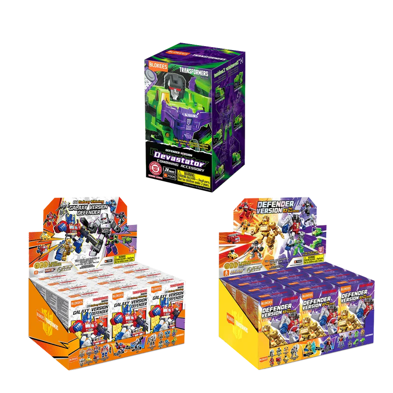 Blokees Defender Version Transformers: Devastator Kits Combining Accessory
