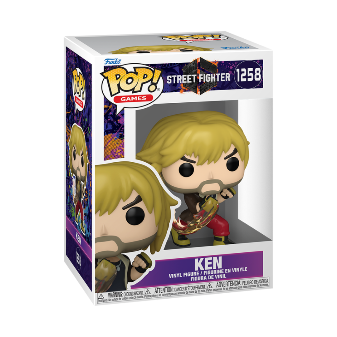 PREVENTA Funko Pop Street Fighter VI: Ken (1258)