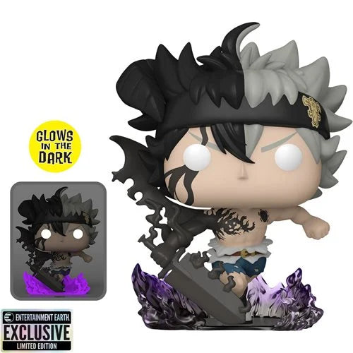 Funko Pop Black Clover: Black Asta Glows in the Dark (1556)