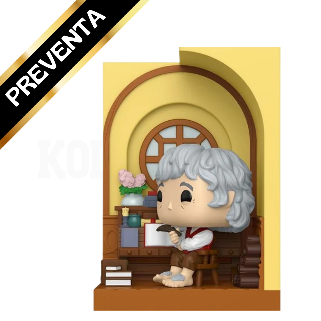PREVENTA Funko Pop Nooks The Lord of the Rings: Bilbo Baggins In Bag-End