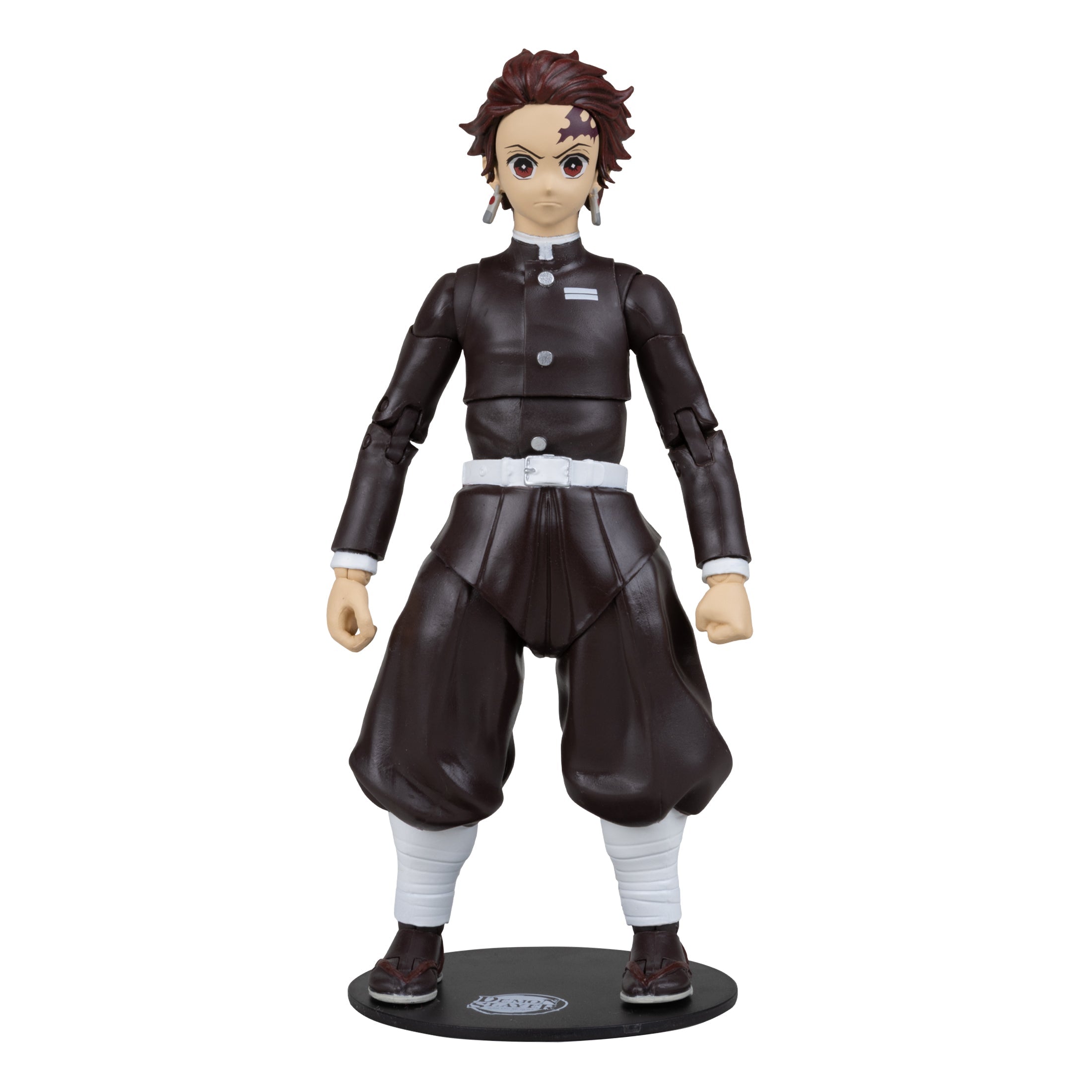 McFarlane Demon Slayer: Tanjiro Kamado Corps Uniform 7-Inch Scale Action Figure Red Platinum Edition