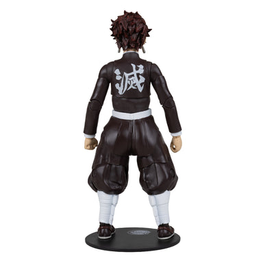 McFarlane Demon Slayer: Tanjiro Kamado Corps Uniform 7-Inch Scale Action Figure Red Platinum Edition