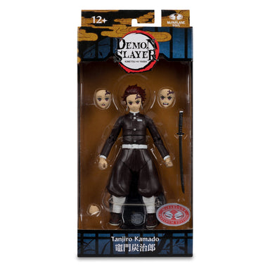 McFarlane Demon Slayer: Tanjiro Kamado Corps Uniform 7-Inch Scale Action Figure Red Platinum Edition