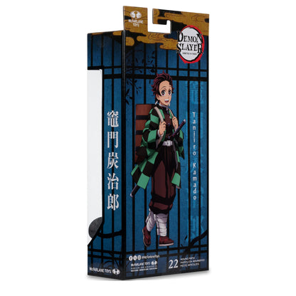 PREVENTA McFarlane Demon Slayer: Tanjiro Kamado Corps Uniform 7-Inch Scale Action Figure Red Platinum Edition