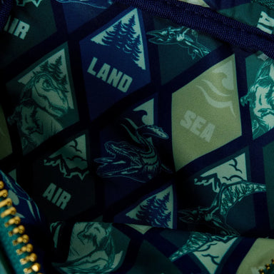 Loungefly Jurassic World Dino Night Sling Bag