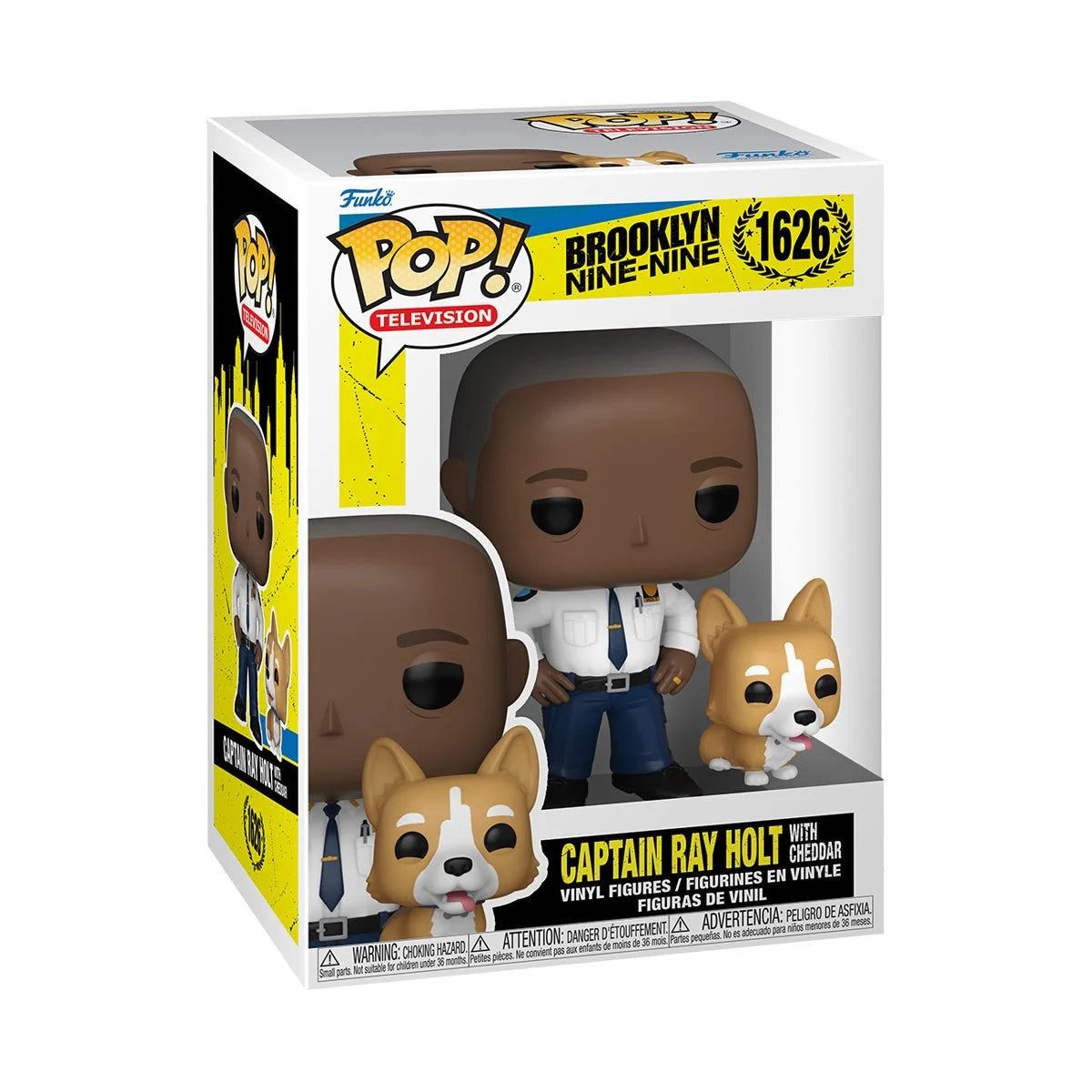 Funko Pop Brooklyn Nine-Nine: Captain Ray Holt with Cheddar (1626)