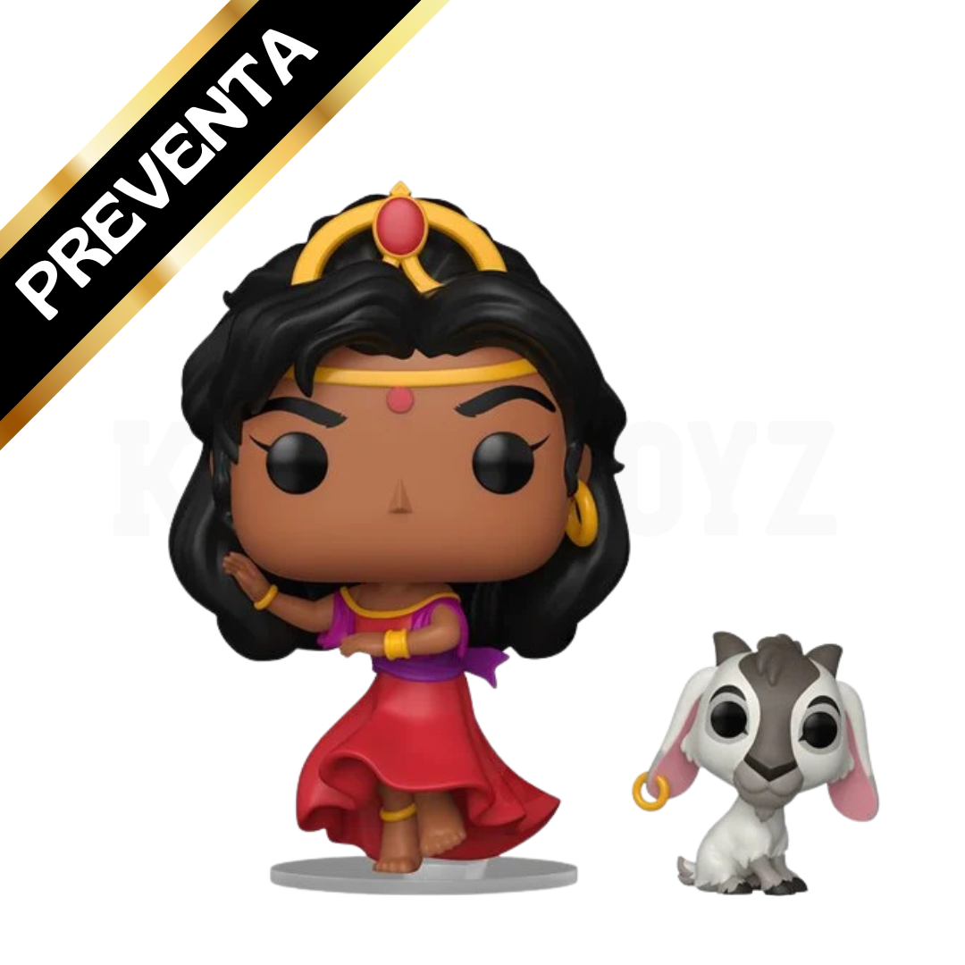 PREVENTA Funko Pop The Hunchback Of Notre Dame: Esmeralda & Djali (1735)