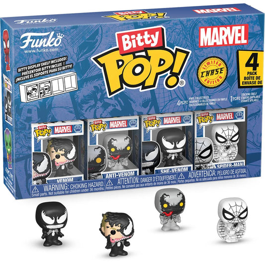 Funko Pop Bitty Spider-Man: Venom 4-pack